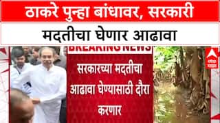 On Ground Check: 'मदत पोहोचली का?' CM Fadnavis यांच्या पॅकेजनंतर Uddhav Thackeray थेट शेतकऱ्यांच्या बांधावर.