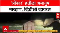 Omkar Beat Case :'ओंकार' हत्तीला अमानुष मारहाण, व्हिडीओ व्हायरल