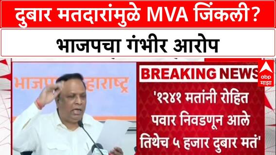 Ashish Shelar Vote Jihad: दुबार मतदारांमुळे MVA जिंकली? भाजपचा गंभीर आरोप