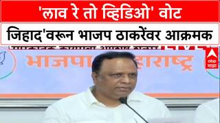Ashish Shelar PC : 'लाव रे तो व्हिडिओ' वोट जिहाद'वरून भाजप ठाकरेंवर आक्रमक