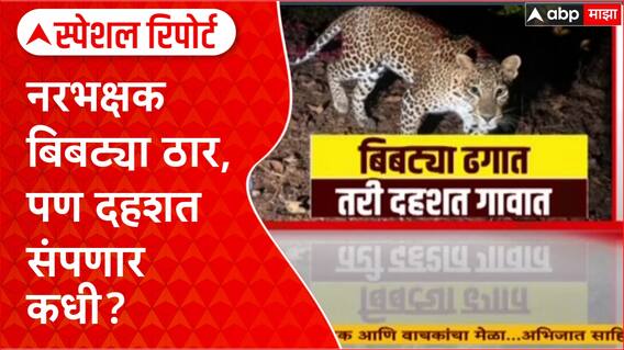 Pune Leopard : नरभक्षक बिबट्या ठार, पण दहशत संपणार कधी? Special Report