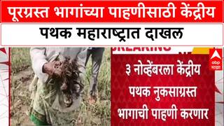Maharashtra Floods : केंद्राचे पथक महाराष्ट्रात दाखल, मराठवाड्यातील अतिवृष्टीग्रस्त भागाची पाहणी करणार
