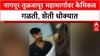 Chemical Leak: 'पिकं पिवळी पडली', Nagpur-Tuljapur महामार्गावरील गळतीने शेतकरी हवालदिल