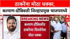 Maharashtra Politics: ठाकरेंच्या शिवसेनेला मोठा धक्का, जिल्हाप्रमुख दिपेश म्हात्रे यांचा BJP मध्ये प्रवेश