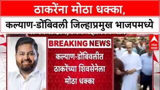 Maharashtra Politics: ठाकरेंच्या शिवसेनेला मोठा धक्का, जिल्हाप्रमुख दिपेश म्हात्रे यांचा BJP मध्ये प्रवेश