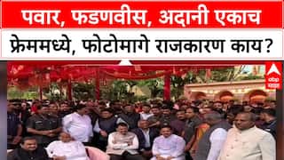 Political Frame: एकाच फोटोत Sharad Pawar, Gautam Adani, मुख्यमंत्री Devendra Fadnavis, राजकीय चर्चांना उधाण