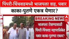 Pawar Alliance Buzz: Pimpri-Chinchwad मध्ये भाजपला रोखण्यासाठी काका-पुतणे एकत्र? Ajit Pawar-Supriya Sule यांच्यात बोलणी.