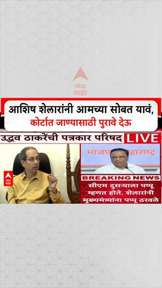 Uddhav Thackeray On Voter List : आशिष शेलारांनी आमच्या सोबत यावं, कोर्टात जाण्यासाठी पुरावे देऊ