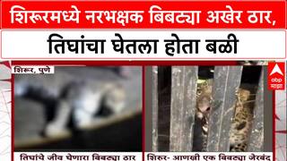 Pune Leopard Attack: शिरूरमध्ये नरभक्षक बिबट्या अखेर ठार, तिघांचा घेतला होता बळी