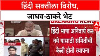 Hindi Language : त्रिभाषा समितीचे अध्यक्ष Narendra Jadhav, MNS अध्यक्ष Raj Thackeray यांची भेट घेणार