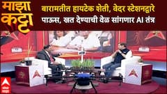 Majha Katta Nilesh Nalawade बारामतीत हायटेक शेती,Baramatiत वेदर स्टेशन सांगणार खत देण्याची अचूक वेळ!