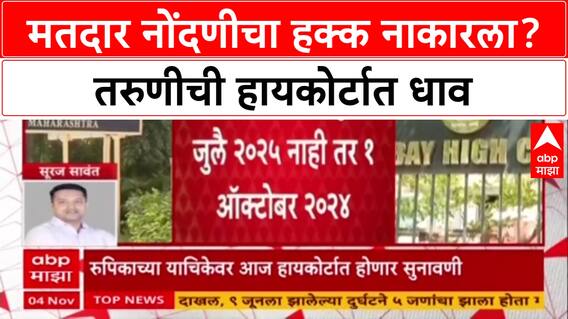 Voter Registration : 'मतदार नोंदणीचा कायदेशीर अधिकार नाकारला', 18 वर्षीय Rupika Singh ची High Court मध्ये धाव