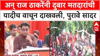 Raj Thackeray Satyacha Morcha: अन् राज ठाकरेंनी दुबार मतदारांची यादीच वाचून दाखवली, पुरावे सादर