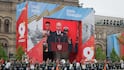 Putin Presides Over Scaled-Back Victory Day Parade At Red Square