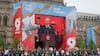 Putin Presides Over Scaled-Back Victory Day Parade At Red Square