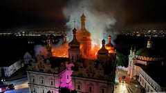 Russian Strikes Damage Kyiv's Iconic Cathedral, Kill Nearly Nine
