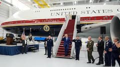 Trump Unveils Qatar-Gifted Interim Air Force One, Calls It a ‘Flying White House’