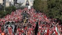 Iran Mourns Khamenei: Millions Join Massive Funeral Procession In Tehran