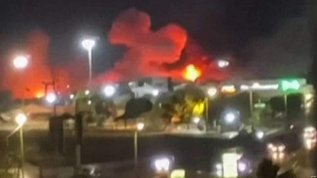 US Launches Fresh Strikes On Iran As Bahrain Sounds Air Raid Sirens bahrain qatar air raid sirens iran us strikes trump strait hormuz US Launches Fresh Strikes On Iran As Bahrain Sounds Air Raid Sirens