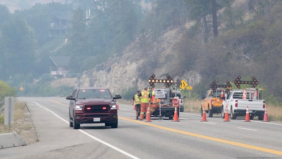 Canada Declares Emergency In British Columbia As Wildfire Forces 20,000 To Flee