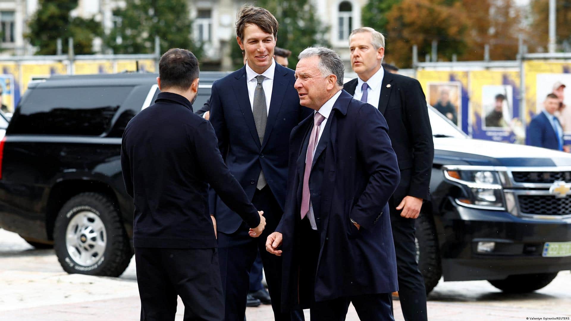 US Envoys Witkoff, Kushner Visit Ukraine In Fresh Push For Russia Peace Deal