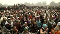 Massive crowd at Muzaffarnagar's mahapanchayat | Report From GIC Ground