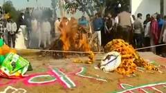 Rewari: Last rites of martyr performed | Super 70