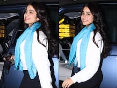Eagle-Eyed Fans Spot Sridevi's Pic On Janhvi Kapoor's Phone Wallpaper As Actress Gets Snapped At Airport