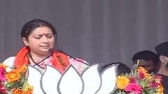 'No one stays in a party insulting Jai Shree Ram slogans': Smriti Irani in Howrah