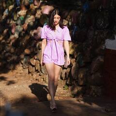 PICS: Divya Khosla Kumar Looks Radiant On The Sets Of Her Upcoming Film 'Satyamev Jayate 2'