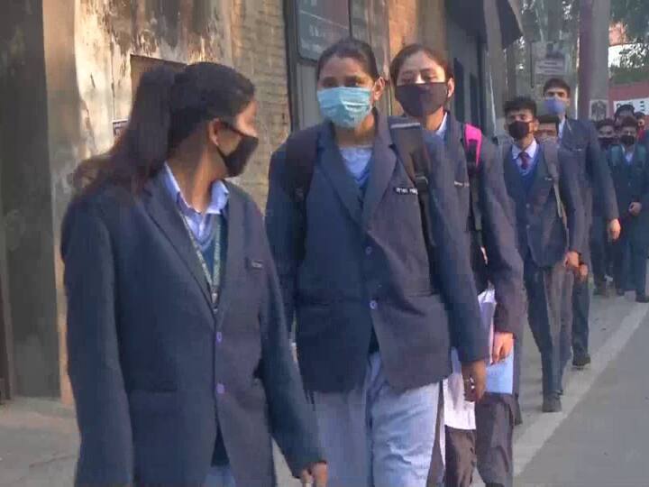 Schools in summer zones of Jammu division resume classes for students of standard 9th to 12th from today. (Photo/ANI)