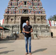 T Natarajan Is “Feeling Blessed” On His Visit To A Temple, Shares Picture On Instagram