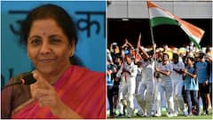 Finance Minister Nirmala Sitharaman Congratulates India On Winning Against Australia In Budget Speech