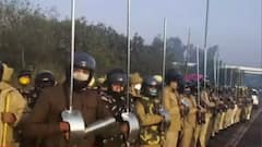 Farmers' Protest: Watch Delhi Police in a 'New Avatar' with sticks and swords