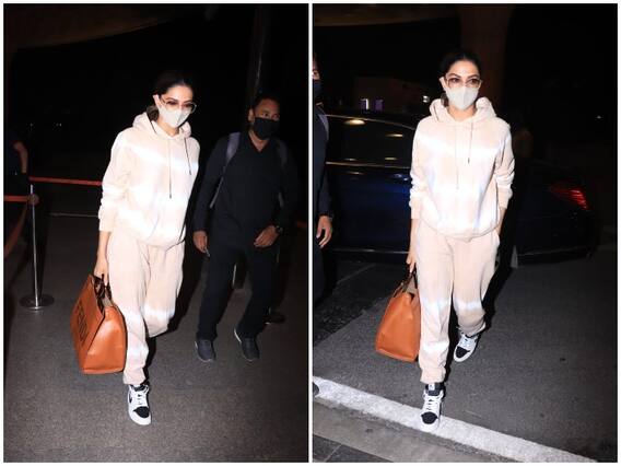 PICS: Not To Miss Deepika Padukone's Monochrome Airport Look With Her Fancy  Fendi Bag