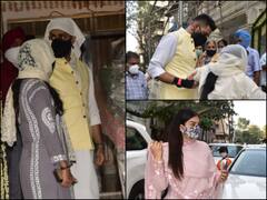 PICS: Abhishek Bachchan, Raveena Tandon & Other B-Town Celebs Attend Bunty Walia's Father's Prayer Meet