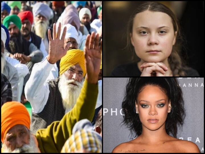 Farmers Protest Draws International Attention Rihanna Greta Thunberg Tweet Stand In Solidarity 