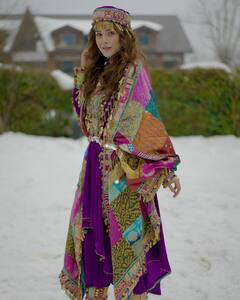 PICS: Bigg Boss 13's Shehnaaz Gills Dons Kashmiri Attire For New Project With Badshah, Rapper Drops Cute Comment