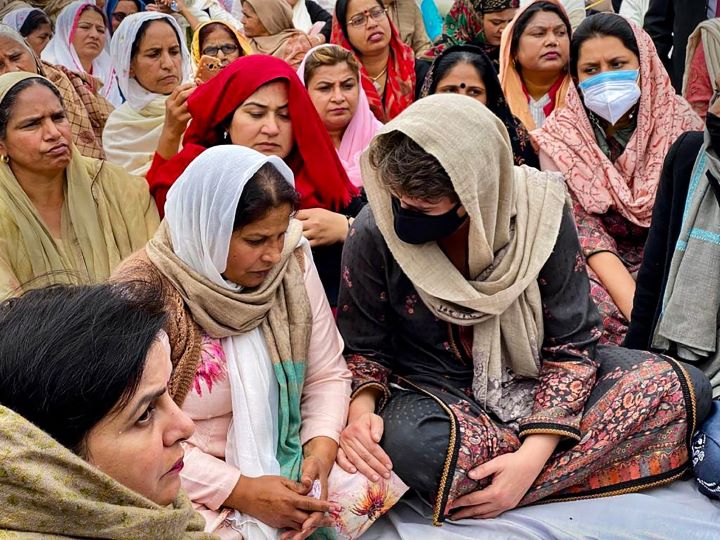 Priyanka Gandhi At Rampur, 'Won't Let Navreet Singh's Sacrifice Go In Vain, Will Fight With The Farmers