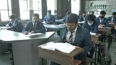Students happy after schools reopen, prefer offline teaching