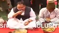 West Bengal: BJP organises Krishak Bhoj, Nadda joins in