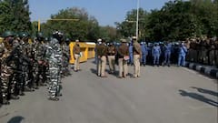 Chakka Jam: Vajra Vahan & water canons deployed at Shahidi Park to tackle adverse conditions