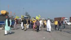 Visuals of Farmers' Chakka Jam from Punjab & Haryana