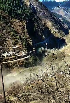 IN PICS | Glacier Burst In Uttarakhand’s Chamoli District Causes Serious Damage With Avalanche