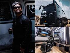 Allu Arjun’s Vanity Van Meets With An Accident! DEETS INSIDE