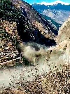 IN PICS | Glacier Burst In Uttarakhand’s Chamoli District Causes Serious Damage With Avalanche