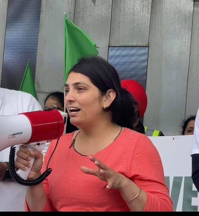 Rakesh Tikait's daughter Jyoti Tikait stands with farmers in Australia, Nodeep Kaur released ਆਸਟ੍ਰੇਲੀਆ 'ਚ ਕਿਸਾਨਾਂ ਨਾਲ ਡਟੀ ਰਾਕੇਸ਼ ਟਿਕੈਤ ਦੀ ਧੀ ਜੋਤੀ, ਨੌਦੀਪ ਕੌਰ ਦੀ ਰਿਹਾਈ ਦੀ ਉੱਠੀ ਮੰਗ