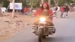 Naira aka Shivangi Joshi of YRKKH rides a BIKE!