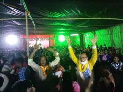 West Bengal Election 2021: অশোকনগরে মতুয়াদের অনুষ্ঠানে উদ্দাম নাচ স্থানীয় তৃণমূল বিধায়কের