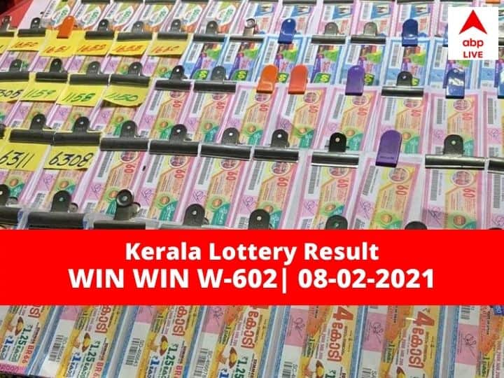 Kerala Lottery Results Today Win-Win W-602 Results Declared Winner First prize worth Rs 75 Lakh Kerala Lottery Result Today Win Win W-602 lottery Result today winners announced